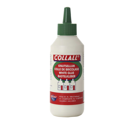 Collall - Colle artisanale 250ml blanche | 12 pièces