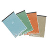 Aurora - Bloc-notes A4 ligne 100 feuilles 60gr assorties | 10 pièces