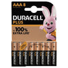 Duracell - Batterie Plus 8xAAA | 10 pièces