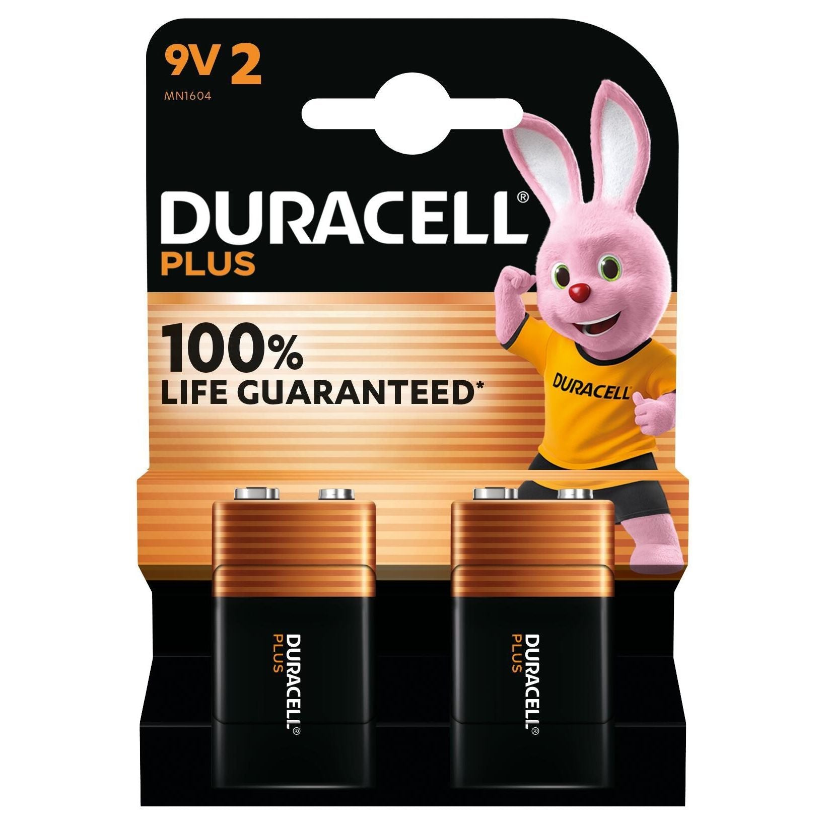 Duracell -  Batterij  plus blok 2x 9v