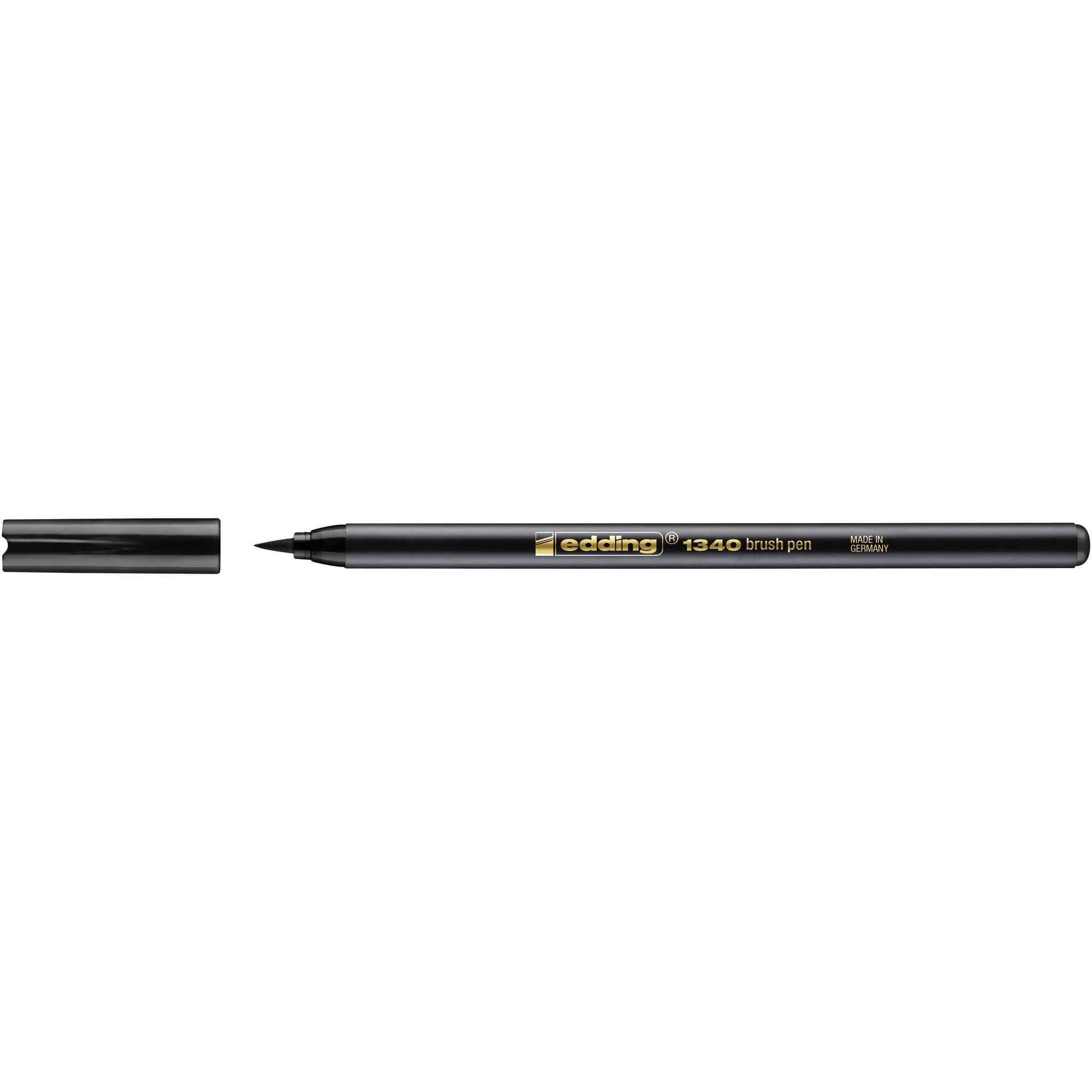 Edding - Stylo pinceau 1340 noir | 10 pièces