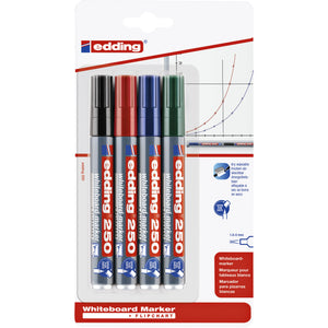 Edding -  Whiteboardmarker  250 rond 1.5-3mm ass