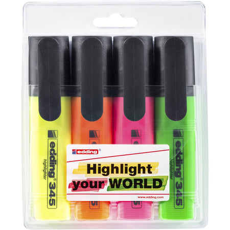 Edding -  Markeerstift  345 2-5mm assorti