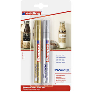 Edding -  Paintmarker  750 oliebasis 2-4mm gd-zi bls