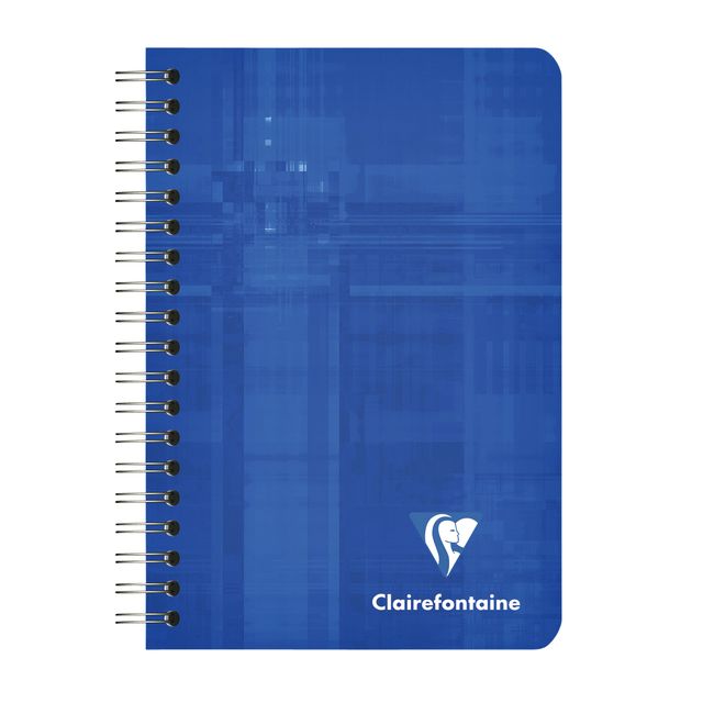Clairefontaine -  Notitieboek A7+ 95x140 ruit 5x5 100blz 90gr assorti | 10 stuks