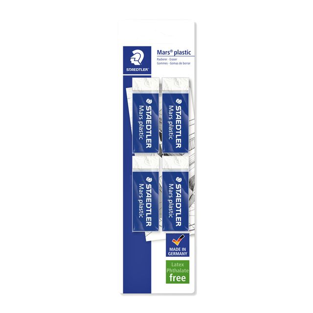 Staedtler - Gomme blister de 4 pièces