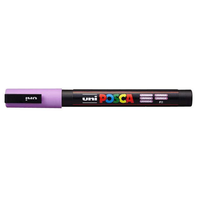 Posca - Marqueur Uni PCfine lavande | 6 pièces