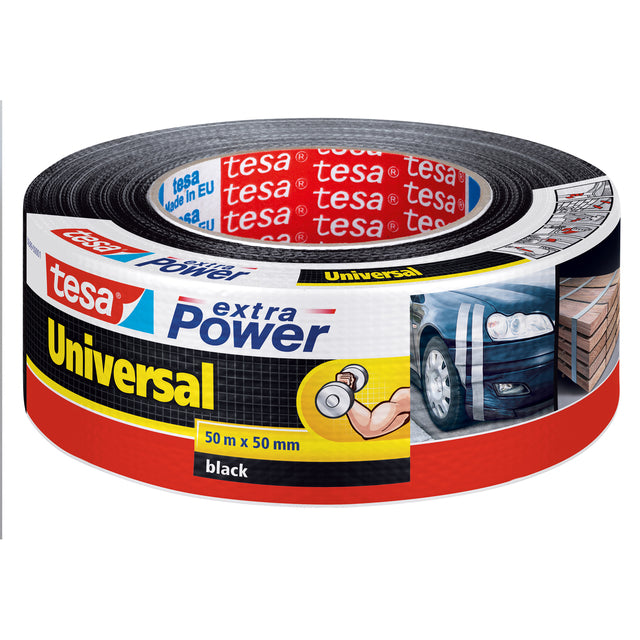 Tesa -  Duct e ® extra Power Universal 50mx50mm zwart