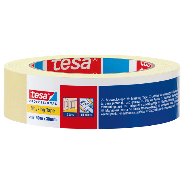 Tesa - Afplake ® Professional 4323 19mmx50m helles Creme