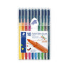 Staedtler - Marqueur de couleur 323 Triplus couleur de 10 pièces assorties