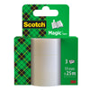 Scotch - Ruban adhésif magique 819 19mmx25m invisible