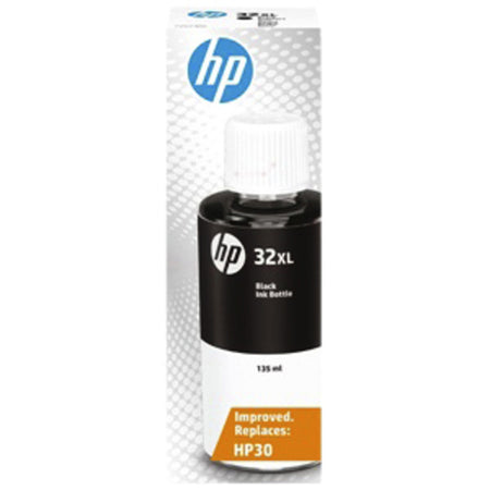 HP - Recharge encre 32xl 1vv24ae 135ml noir