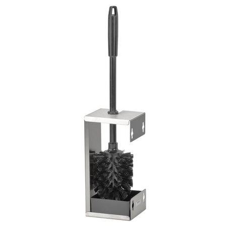 Quartzline -  Toiletborstelset  rvs zilver
