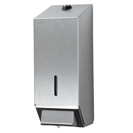Euro Products - Distributeur de savon Produits rechargeable 1000ml argent 438290