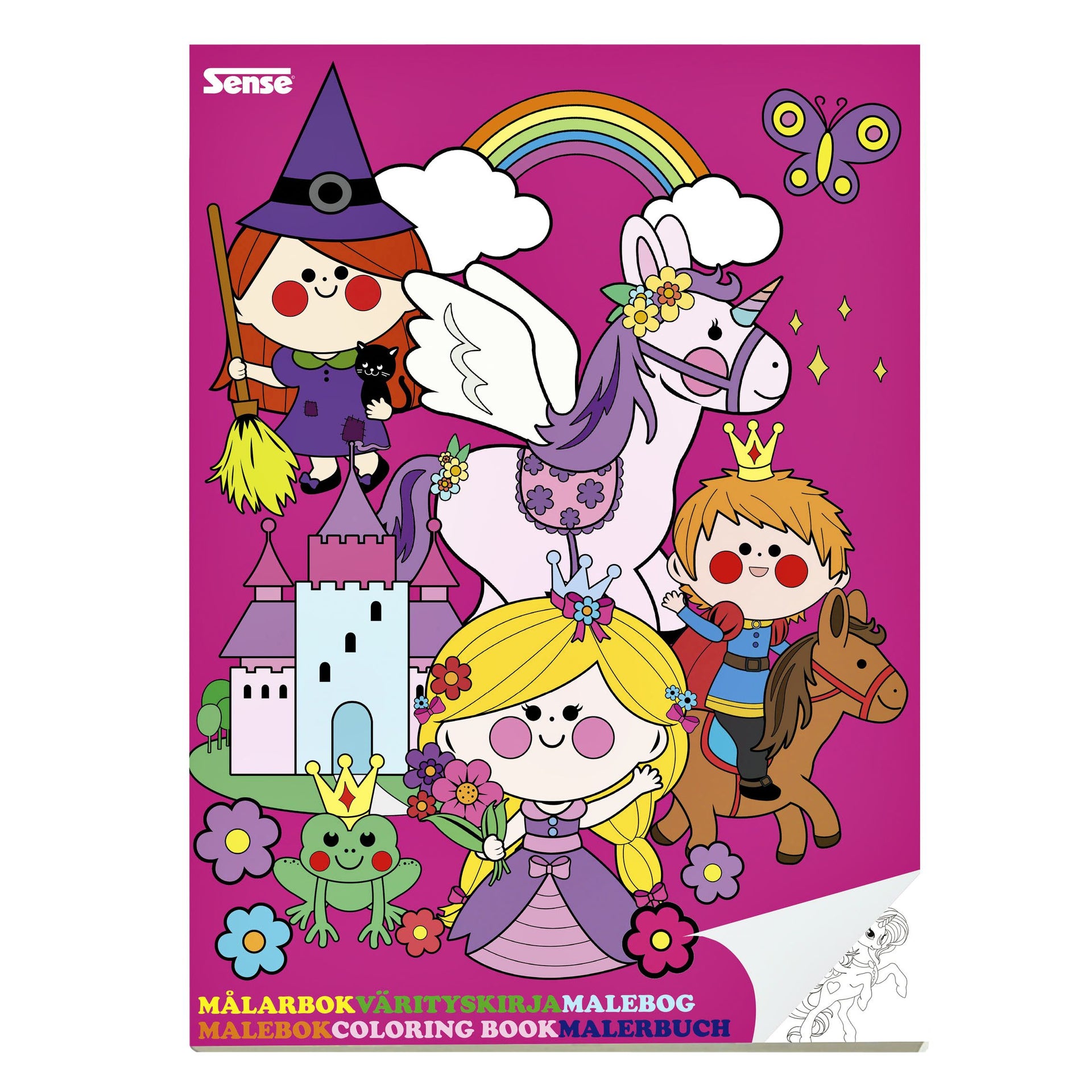 Sense - Livre de coloriage princesse