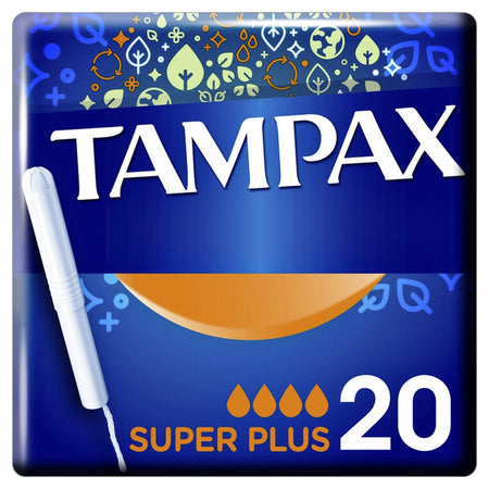 Tampax - Tampons super plus 20 pièces | 12 pièces