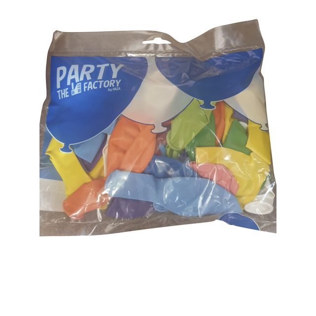 Haza - Ballons uni assortiment 50 pièces 30cm | 5 pièces