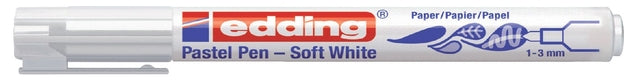 Edding - Feutre 1500 blanc doux