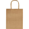 Folia Paper - Sac avec anse Folia papier kraft 125gr 18x21x8cm 20 pièces naturel