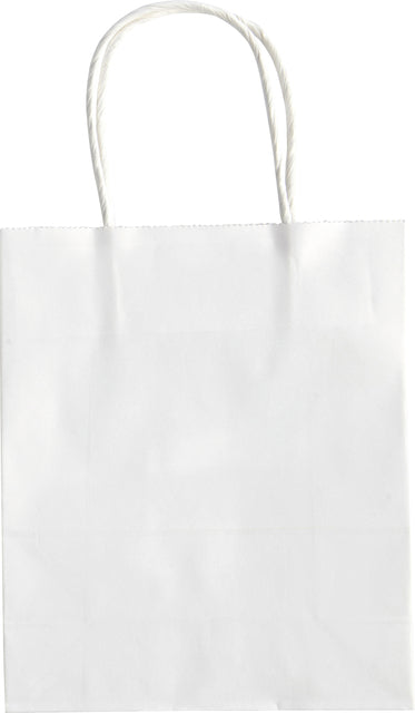 Folia Paper -  Tas folia kraft 110gr 18x21x8cm 20 stuks wit