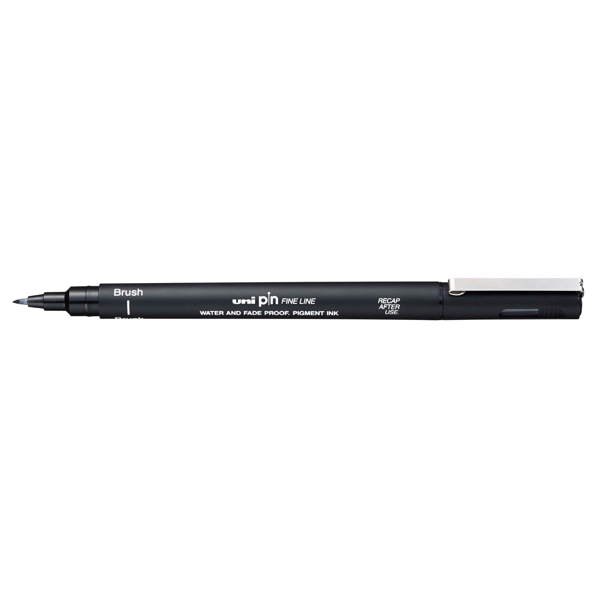 Uni-ball - Fineliner Pinceau à épingle fin noir | 12 pièces