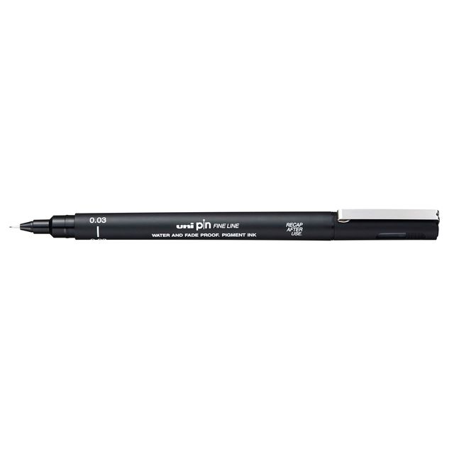 UNI-BALL - Fineliner Pin 0,03mm schwarz