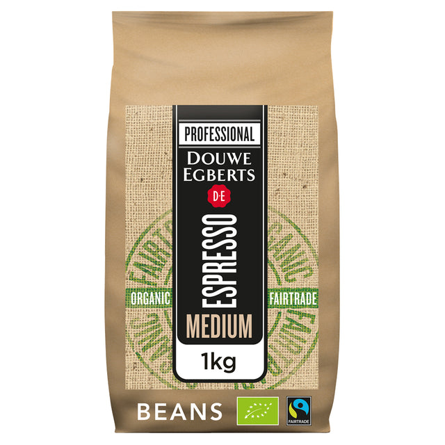 Douwe Egberts -  Koffie  espresso bonen med org fair