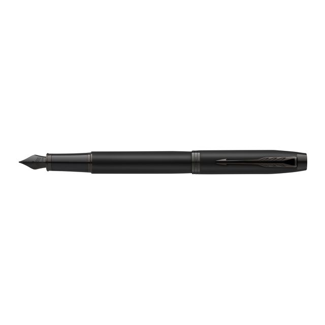 Parker - Stylo plume IM Achromatic GB noir mat moyen