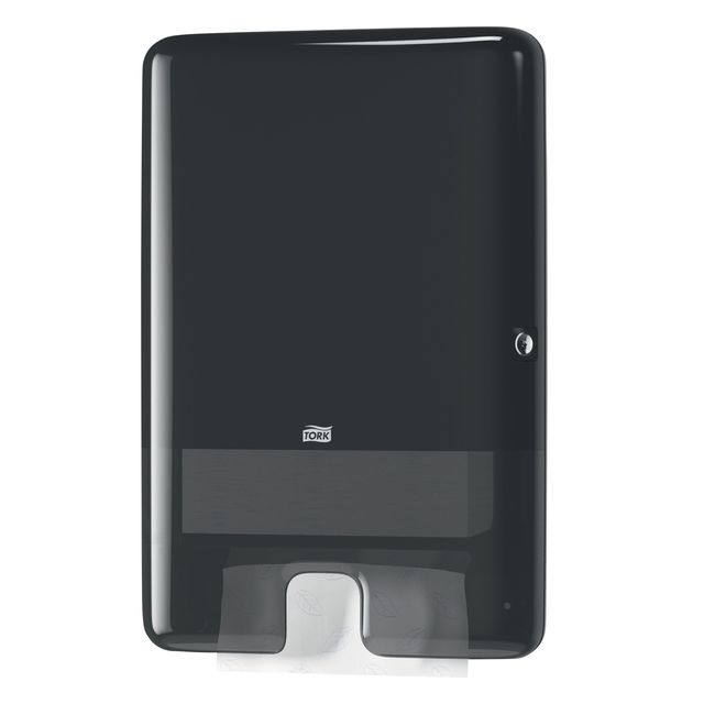 Tork -  Handdoekdispenser H2 Elevation Xpress zwart 552008 | 100 stuks