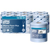 Tork - Papier nettoyant M2 Plus Advanced 2 couches 158m bleu 128207