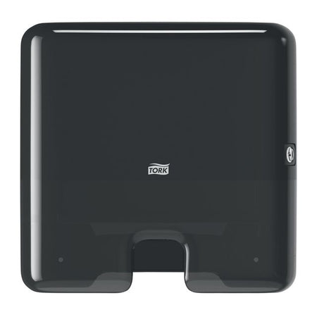 Tork - Distributeur de serviettes H2 Elevation Xpress petit noir 552108 | 150 pièces