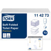 Tork -  Toiletpapier T3 gevouwen 2-laags 110x190mm wit 114273