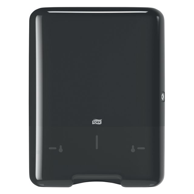 Tork - Distributeur de serviettes H3 Elevation noir 553008 | 72 pièces