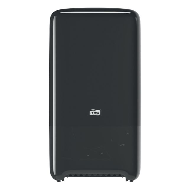 Tork - Distributeur de papier toilette T6 Elevation moyen duo noir 557508 | 30 pièces