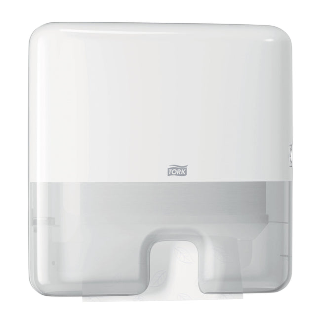 Tork - Distributeur de serviettes H2 Elevation Xpress petit blanc 552100 | 150 pièces