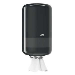 Tork -  Poetspapierdispenser m1 elevation klein zwart