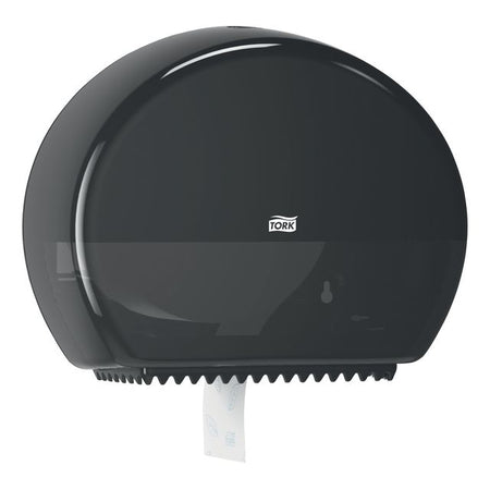 Tork - Toilettenpapierspender T2 Elevation Jumbo klein schwarz 555008 | 108 Stück