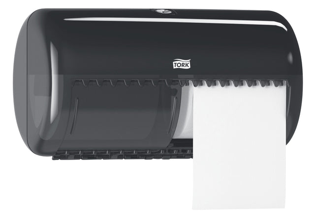 Tork - Distributeur de papier toilette T4 Elevation duo noir 557008