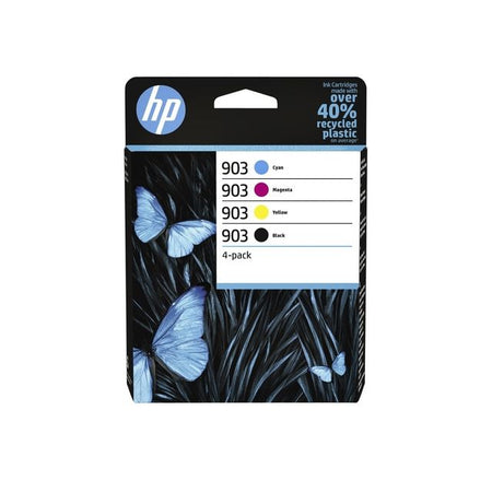 HP - Cartouche d'encre 6zc73ae 903 noire + 3 couleurs