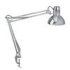 MAUL - Lampe de bureau d'étude avec pince de table chromée excl. Lampe LED