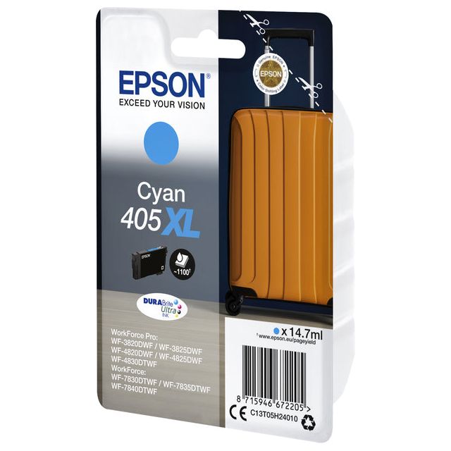 Epson - Inktcartridge epson 405xl t05h24 blauw