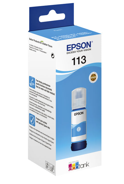 Epson - Navulinkt Epson 113 Ecotank Blue