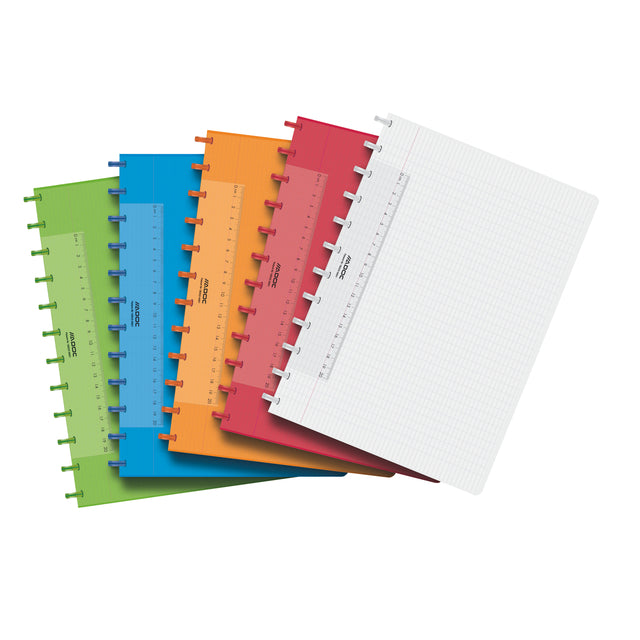 Adoc -  Schrift  a4 ruit 4x8mm 144blz 90gr assorti | 10 stuks