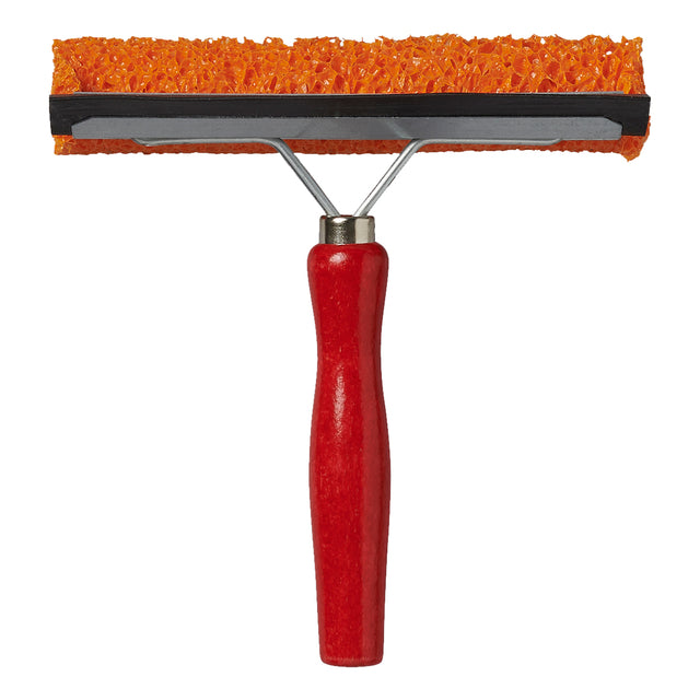 ProPlus -  Raamtrekker met houten steel 145mm rood