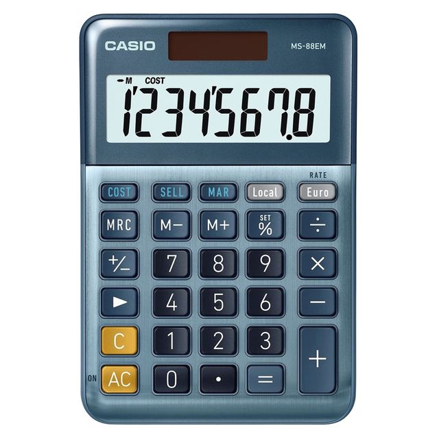 Casio -  Rekenmachine  ms-88em