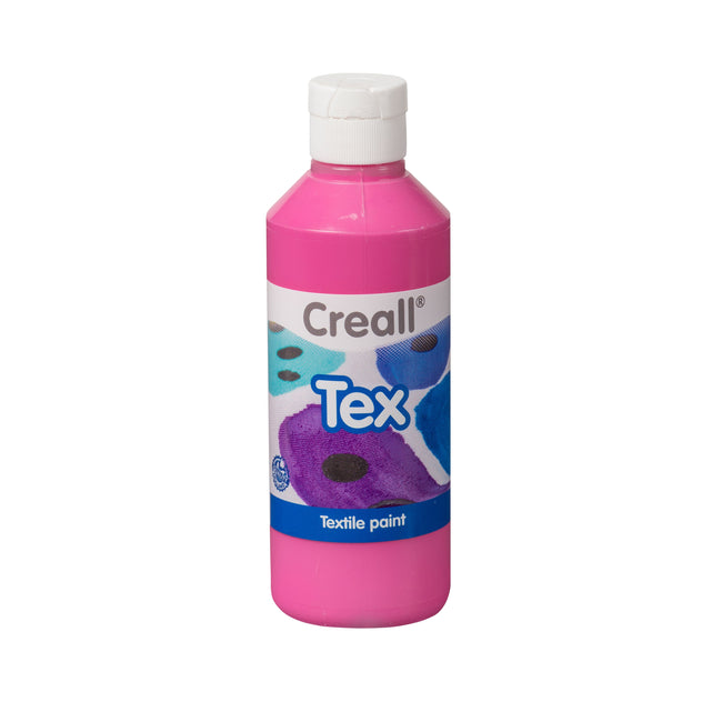 Creall - Peinture textile Tex cyclamen 250ml