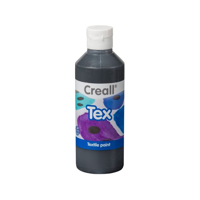 Creall - Textielverf creall tex zwart 250ml