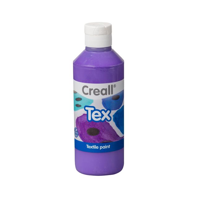 Creall -  Textielverf Tex paars 250ml | 6 stuks