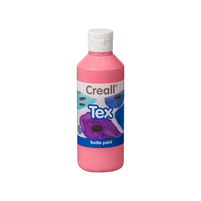 Creall - Textile Paint Creall Tex Pink 250ml | 6 pièces