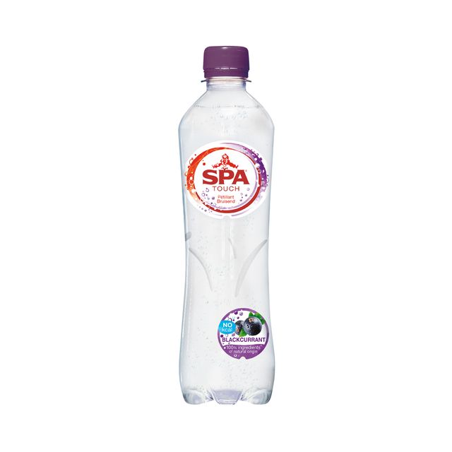 Spa -  Watertouch rkling blackcurrant fles 500ml
